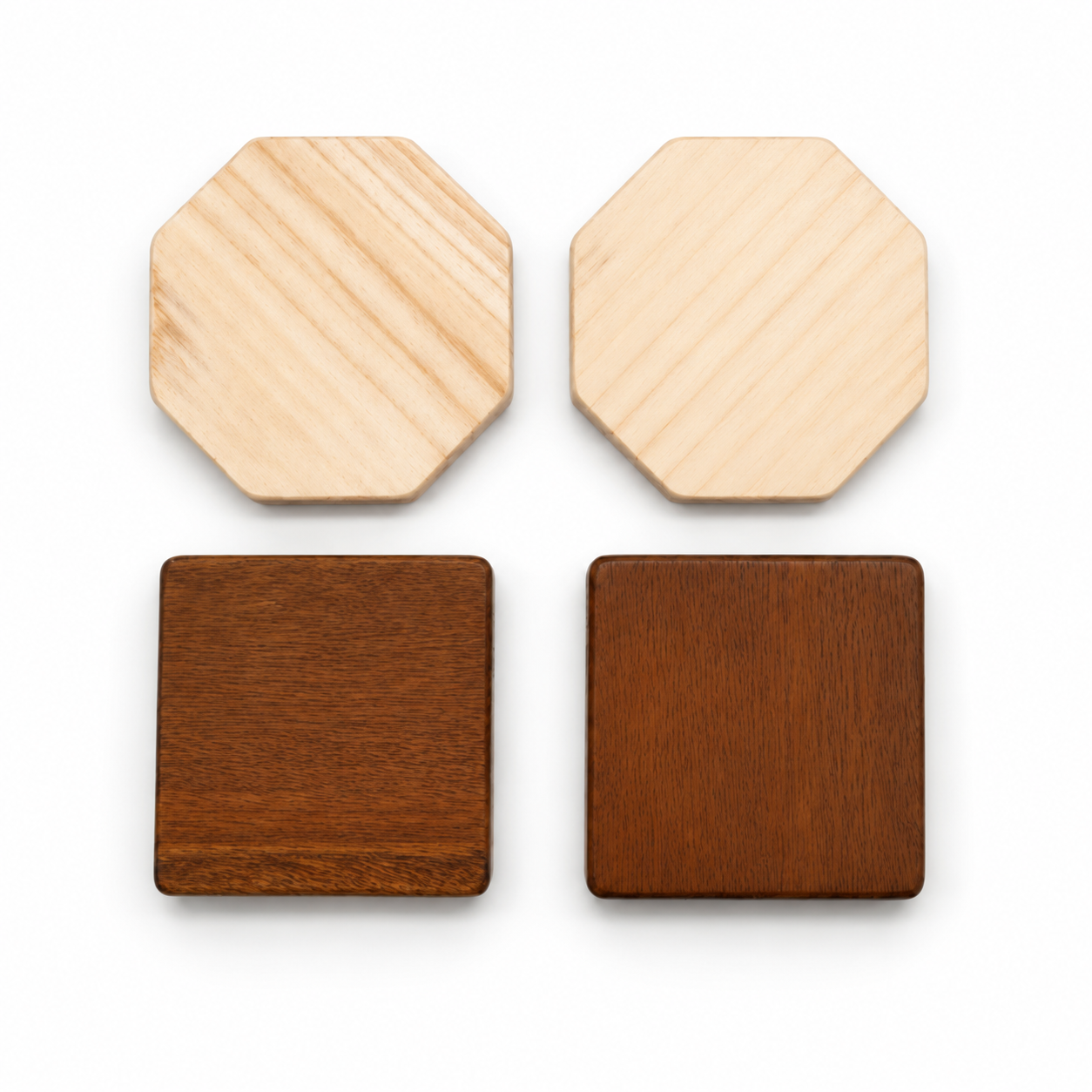 Wooden Coaster Set (2 pieces)