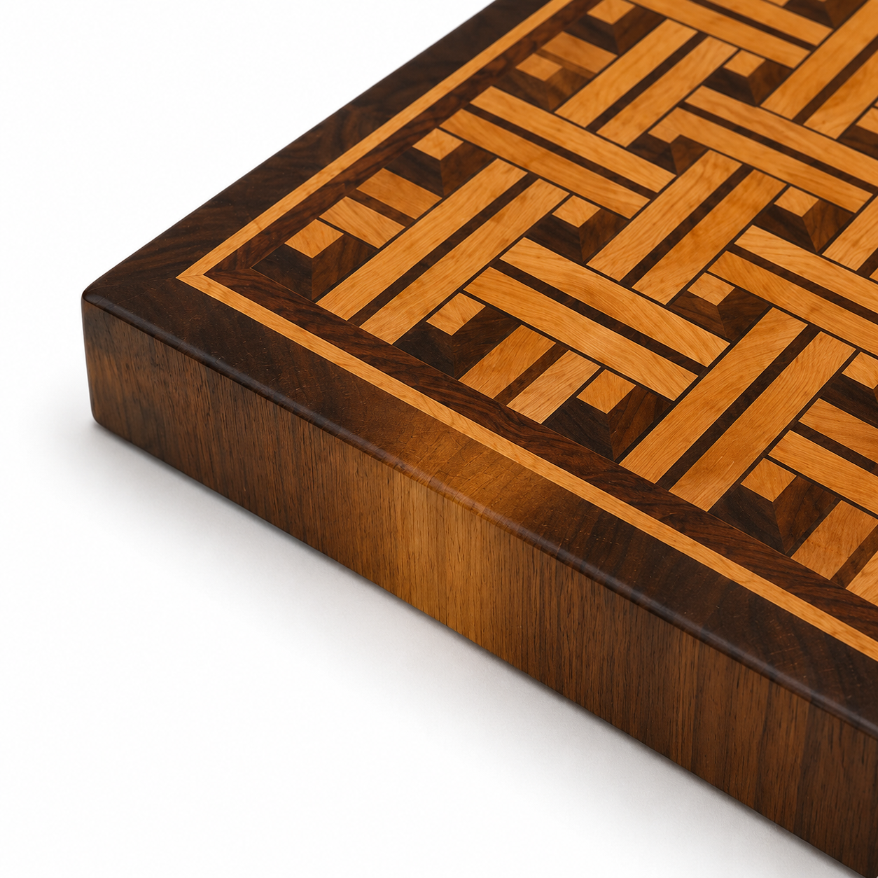 Wallnut / Oak Premium End-Grain Board (Large)