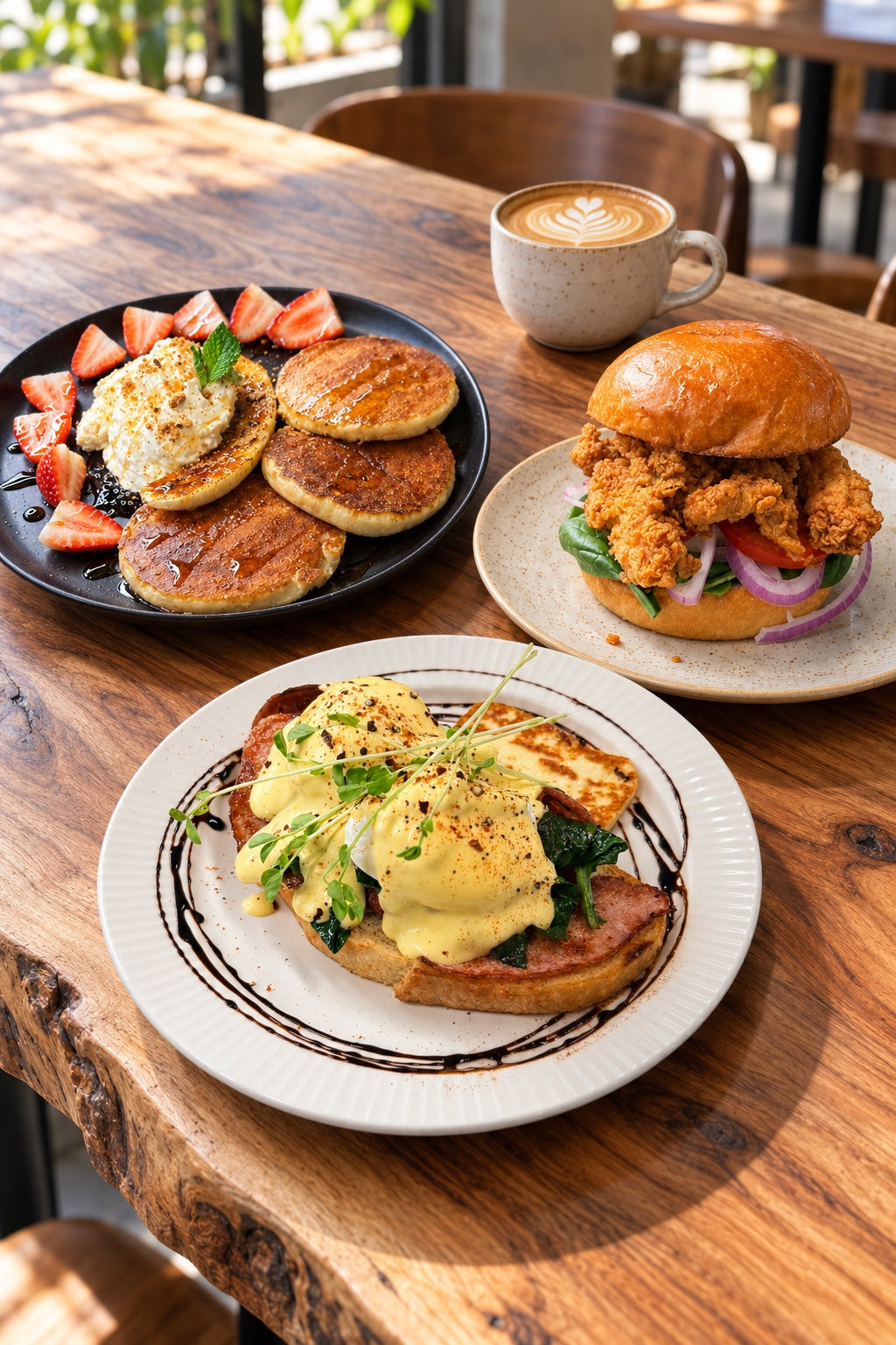 Brunch and coffee at Coffee in the Woods